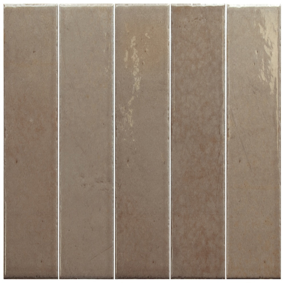 Carrelage Intérieur Quartz Bohemian 6x18.6 cm Effet Zellige