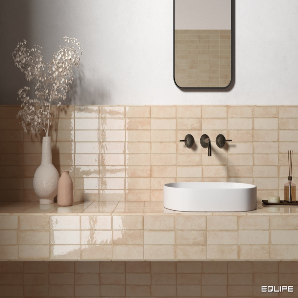Carrelage Intérieur Quartz Bohemian 6x18.6 cm Effet Zellige