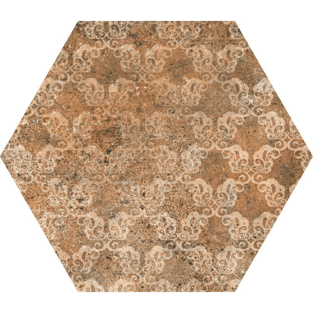 Carrelage Intérieur Albadia 22x25 Hexagonal Effet Carreau de Ciment