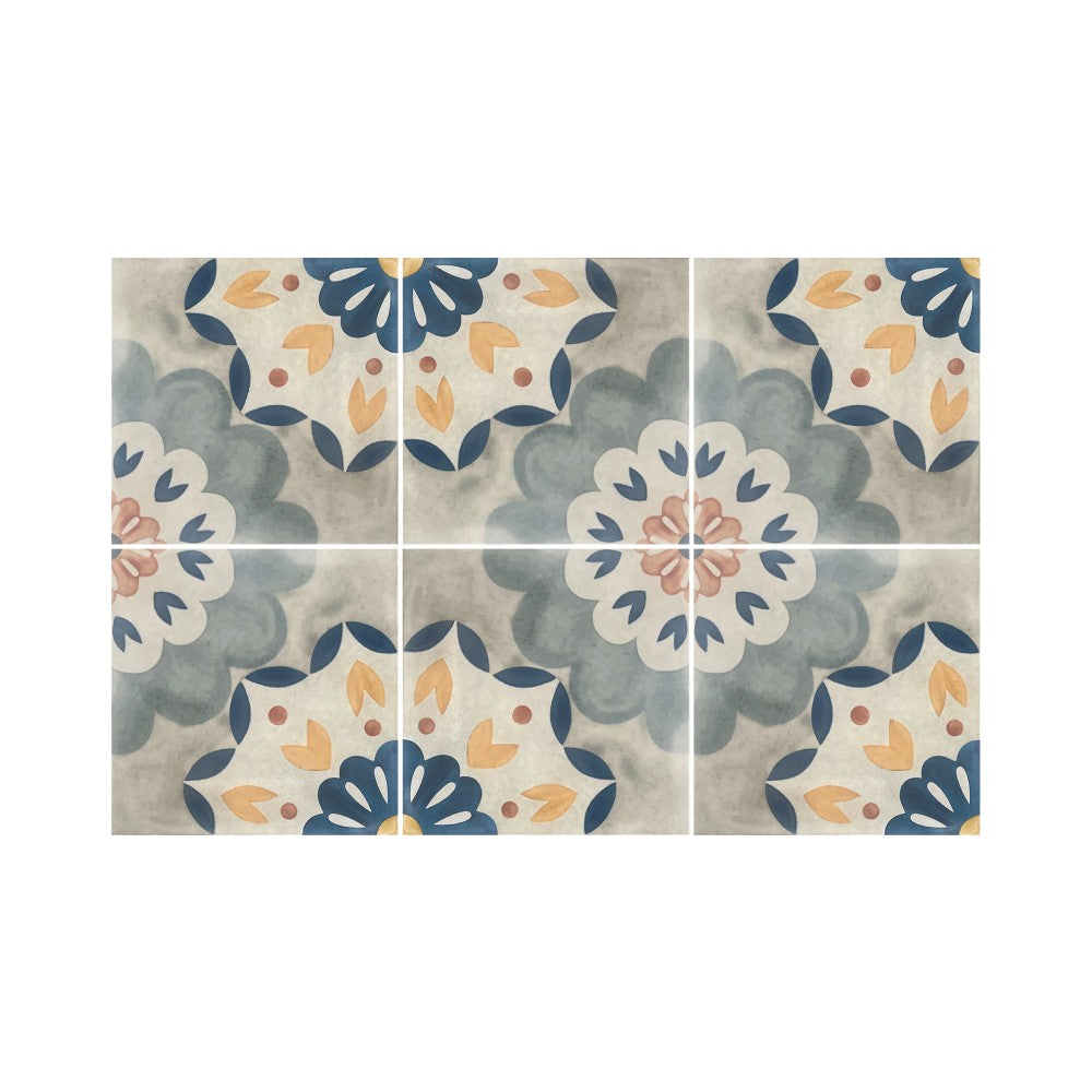 Carrelage Intérieur Alma 15x15 Effet Carreau de Ciment