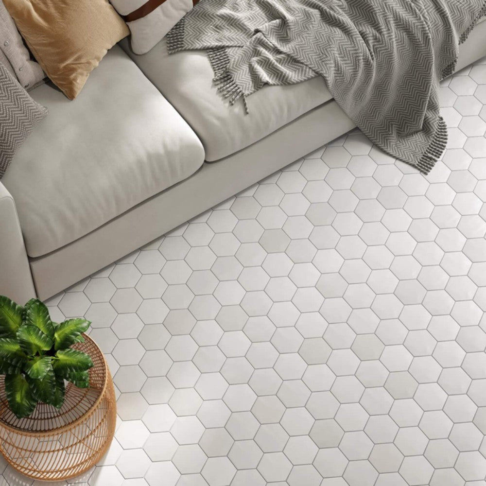 Carrelage Intérieur Artisan 10x12 Hexagonal Effet Zellige