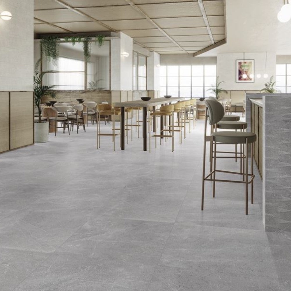 Carrelage Extérieur Aura 60x60 Effet Pierre (20mm sur plot)