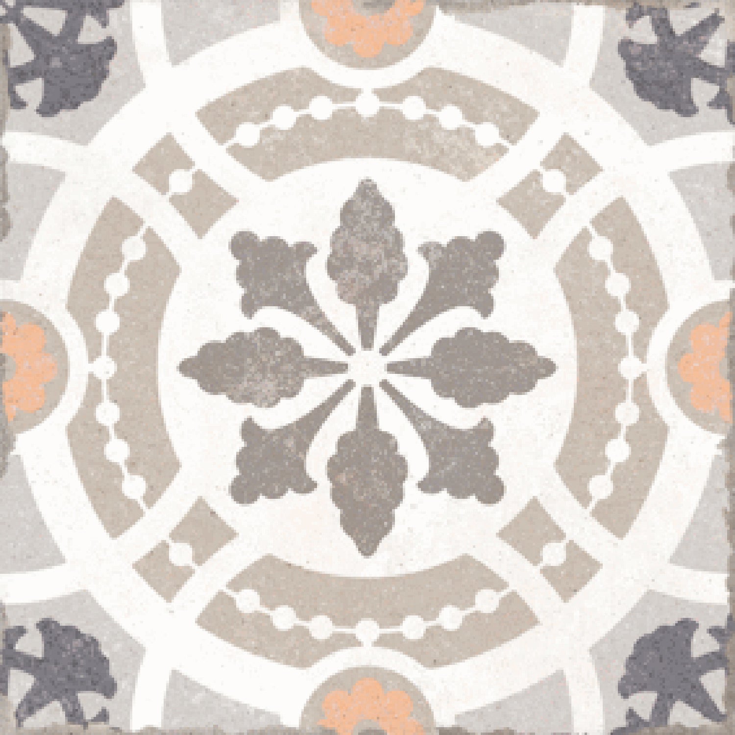 Carrelage Intérieur Gabana Nanda 20x20 cm Effet Carreau de Ciment