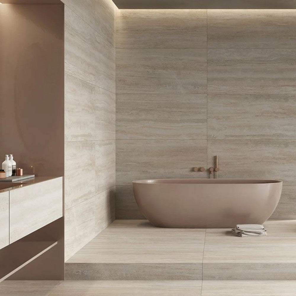 Carrelage Intérieur Zanzibar 60x120 Effet Pierre