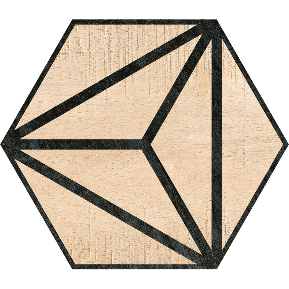 Carrelage Intérieur Tribeca 22x25 Hexagonal Effet Carreau de Ciment