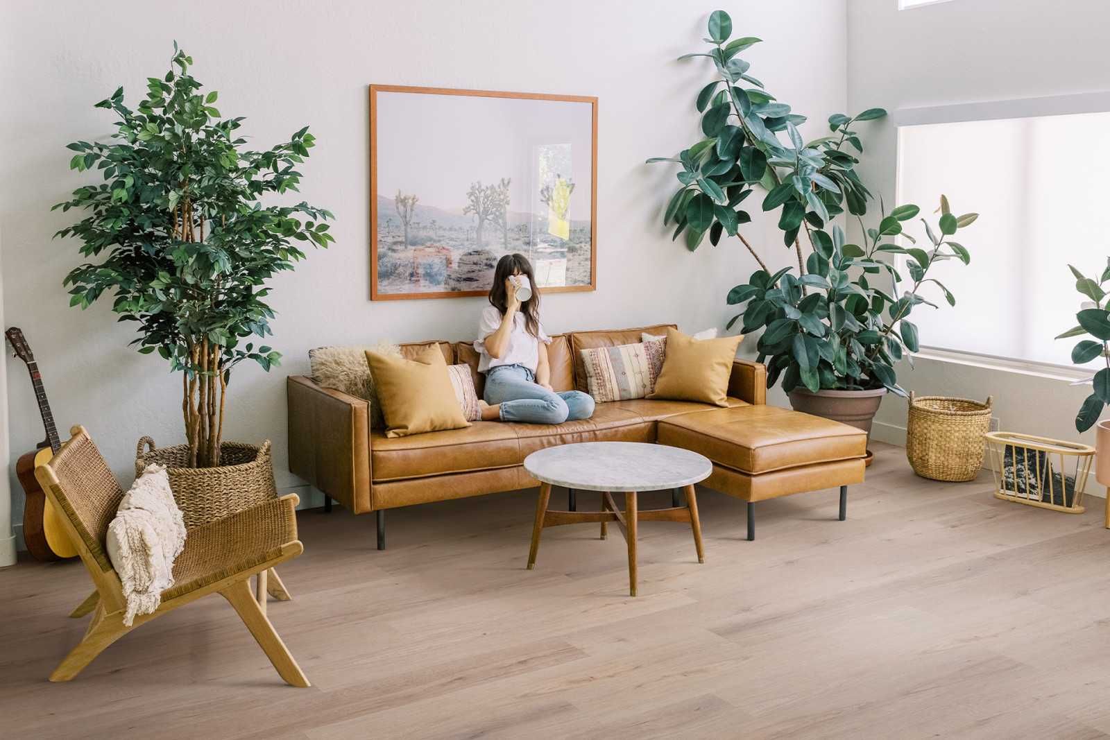 Sol Vinyle SPC Douro Lamett 180x1220 mm Effet Bois