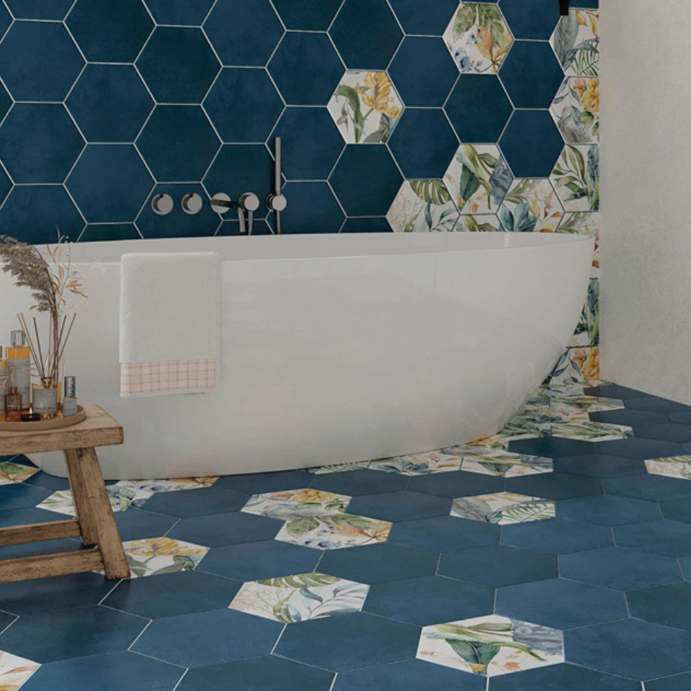 Carrelage Intérieur Apollo 23x27 Hex Effet Zellige