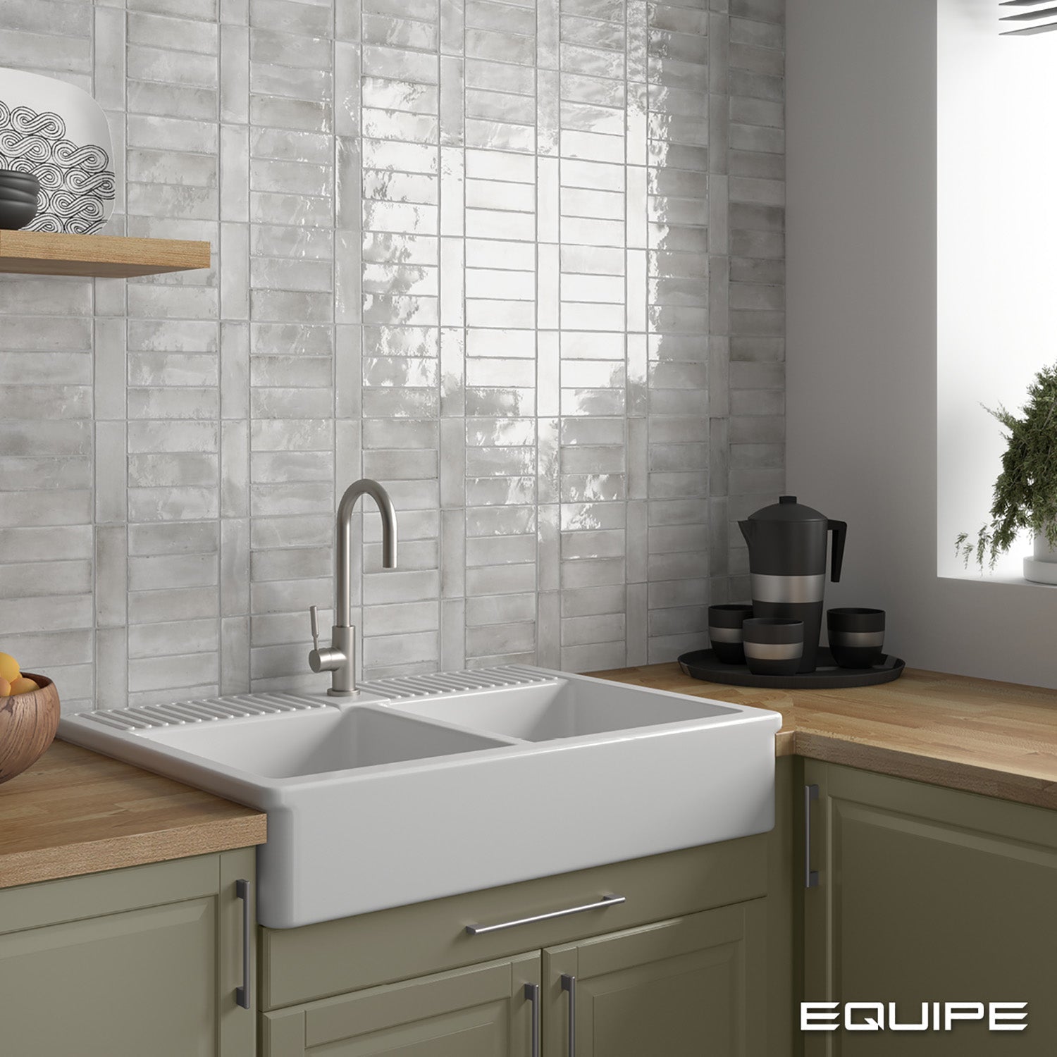 Carrelage Intérieur Zellige Coco 5x15 cm Equipe