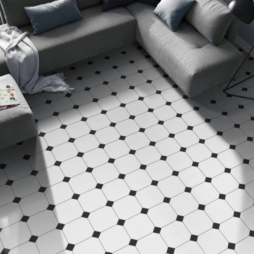 Carrelage Intérieur Chealsea 25x25 Effet Carreau de Ciment