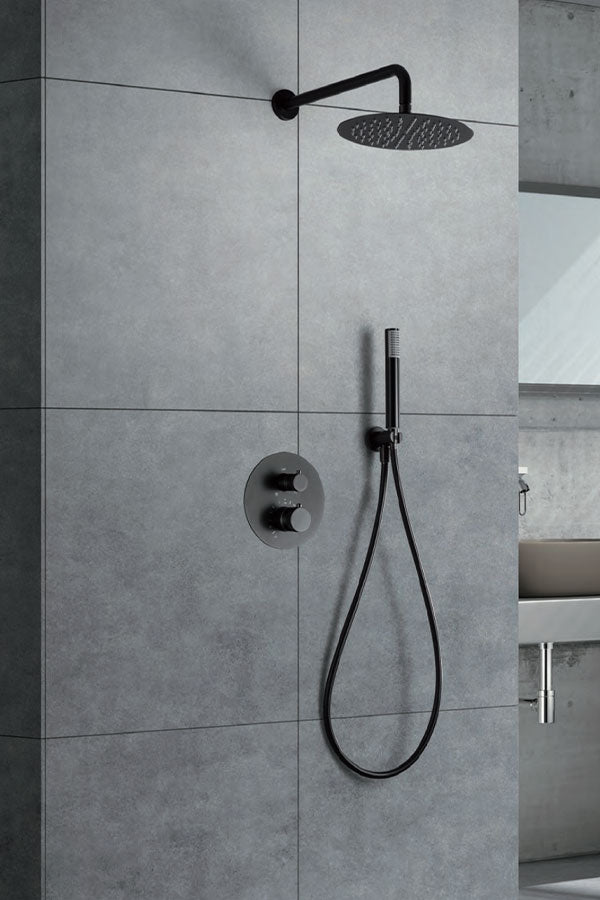 Colonne de douche encastré thermostatique série Line