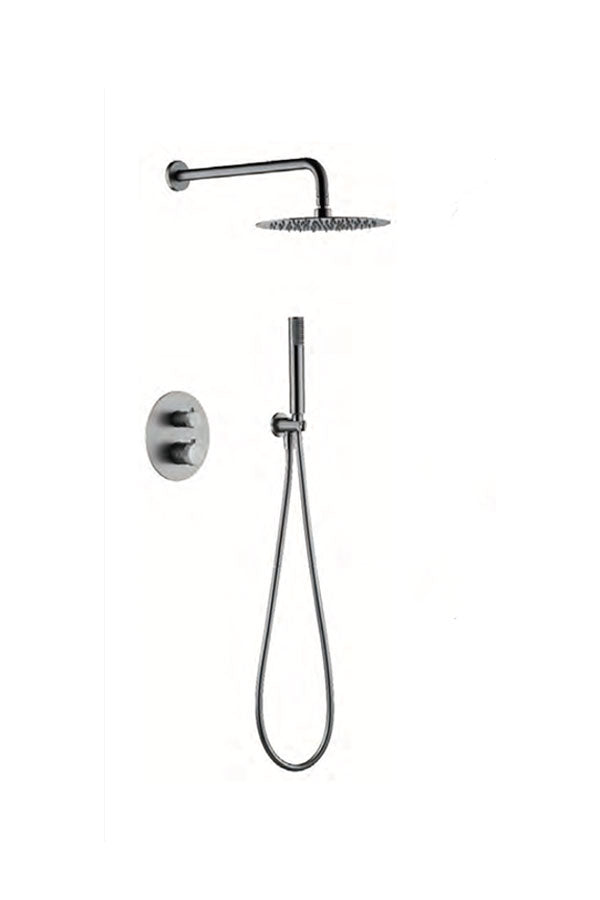 Colonne de douche encastré thermostatique série Line