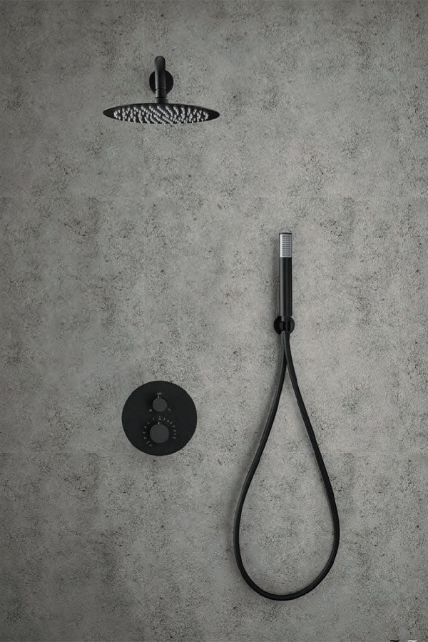 Colonne de douche encastré thermostatique série Line