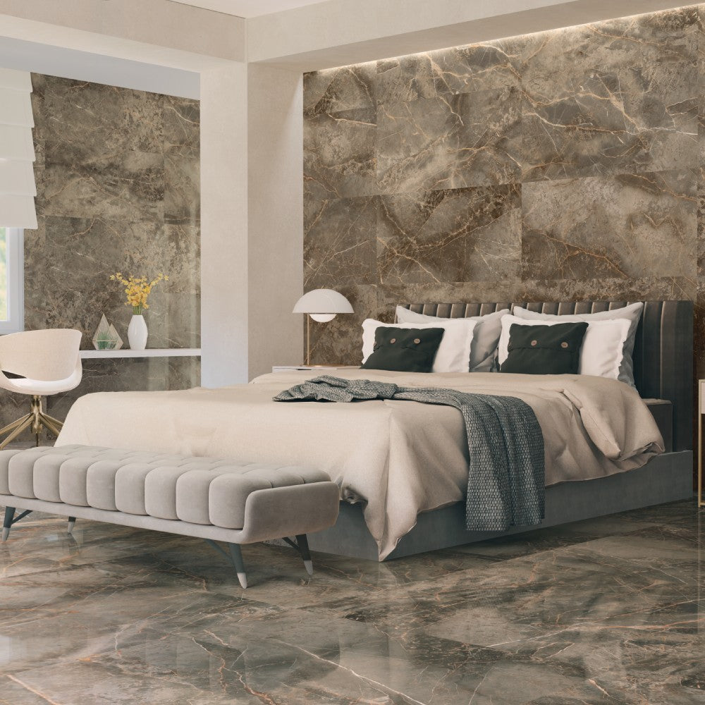 Carrelage Intérieur Manhattan 120x120 Effet Marbre