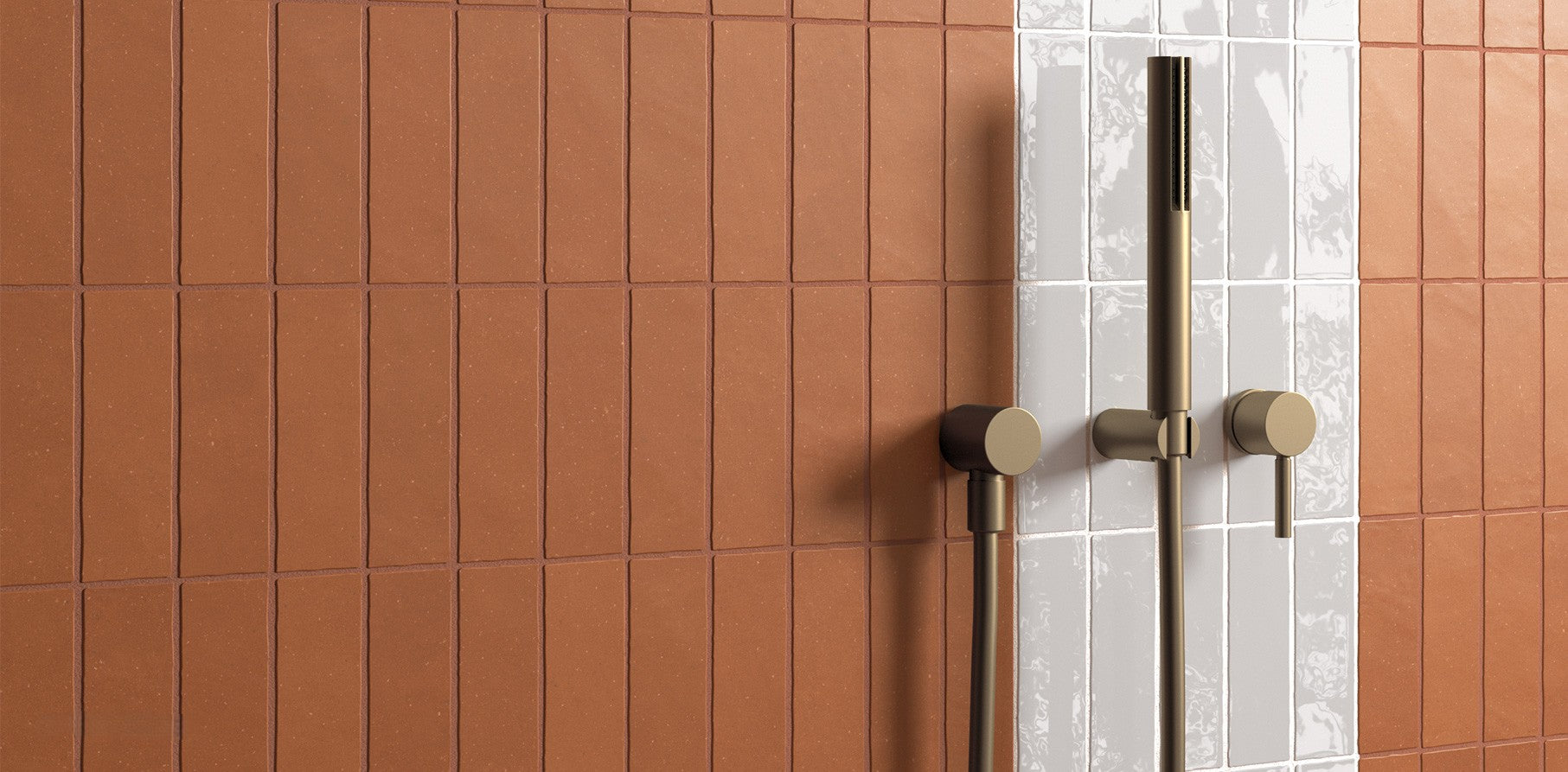 Carrelage Intérieur Zellige Fango 5x15 cm Equipe
