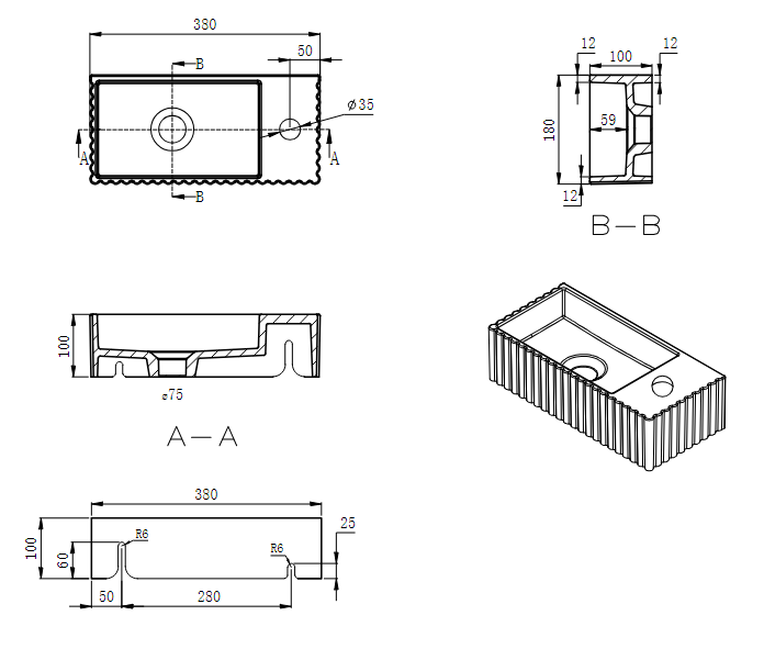 Vasque suspendue Jolia
