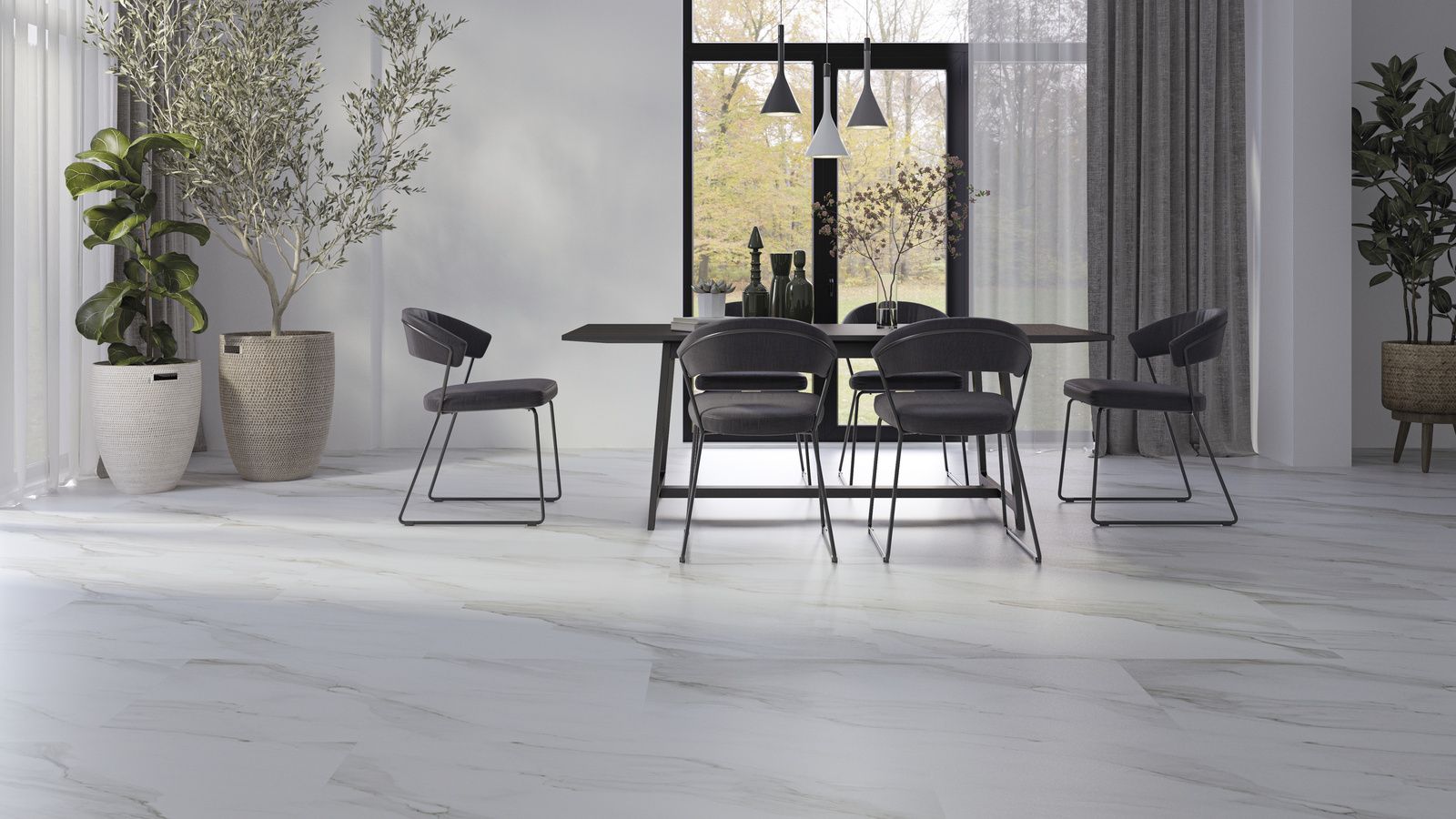 Sol Vinyle SPC Marble Zenon 600x1200 mm Effet Marbre