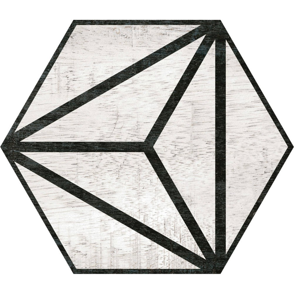 Carrelage Intérieur Tribeca 22x25 Hexagonal Effet Carreau de Ciment