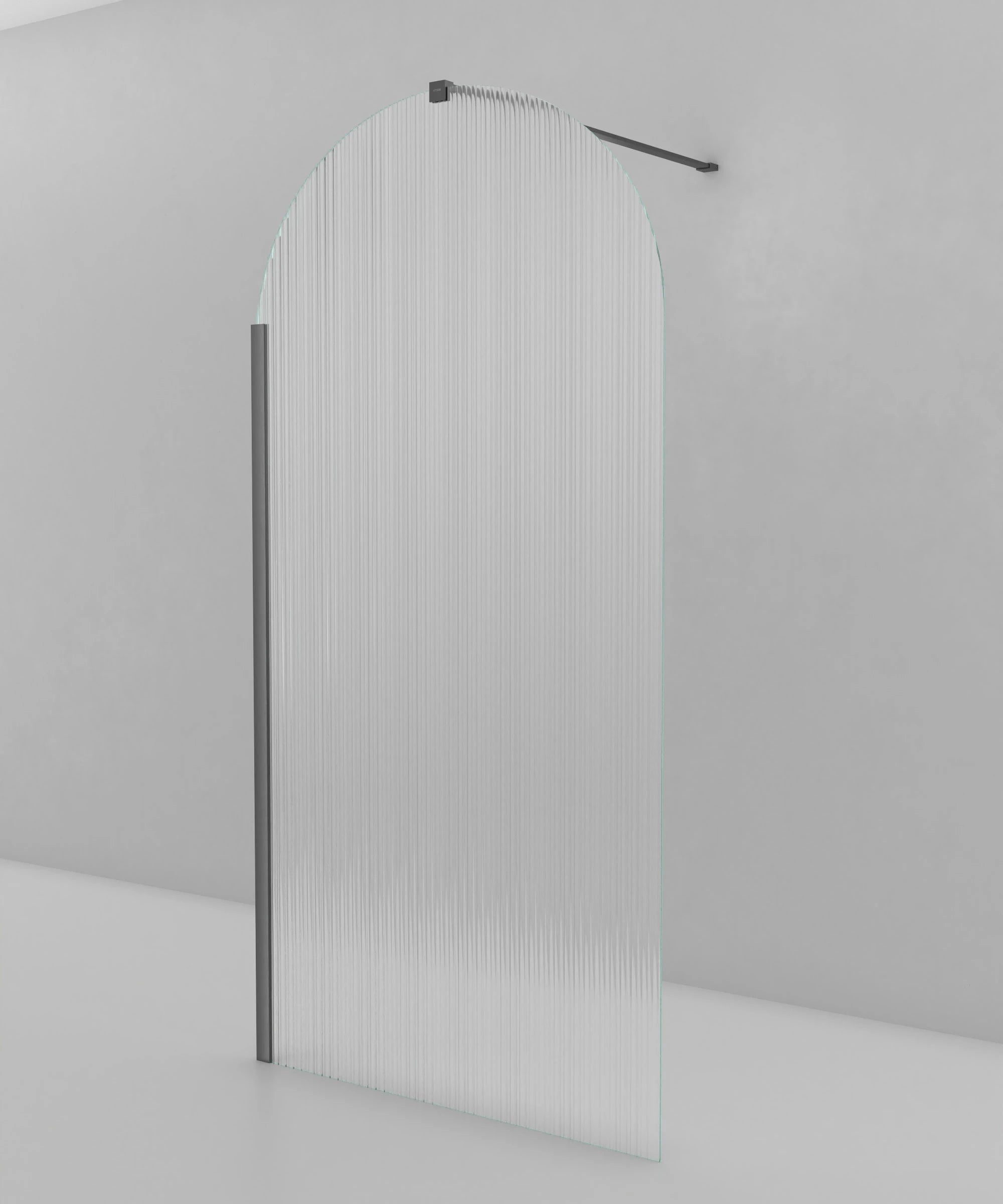 Paroi de douche fixe Hilton cannelée