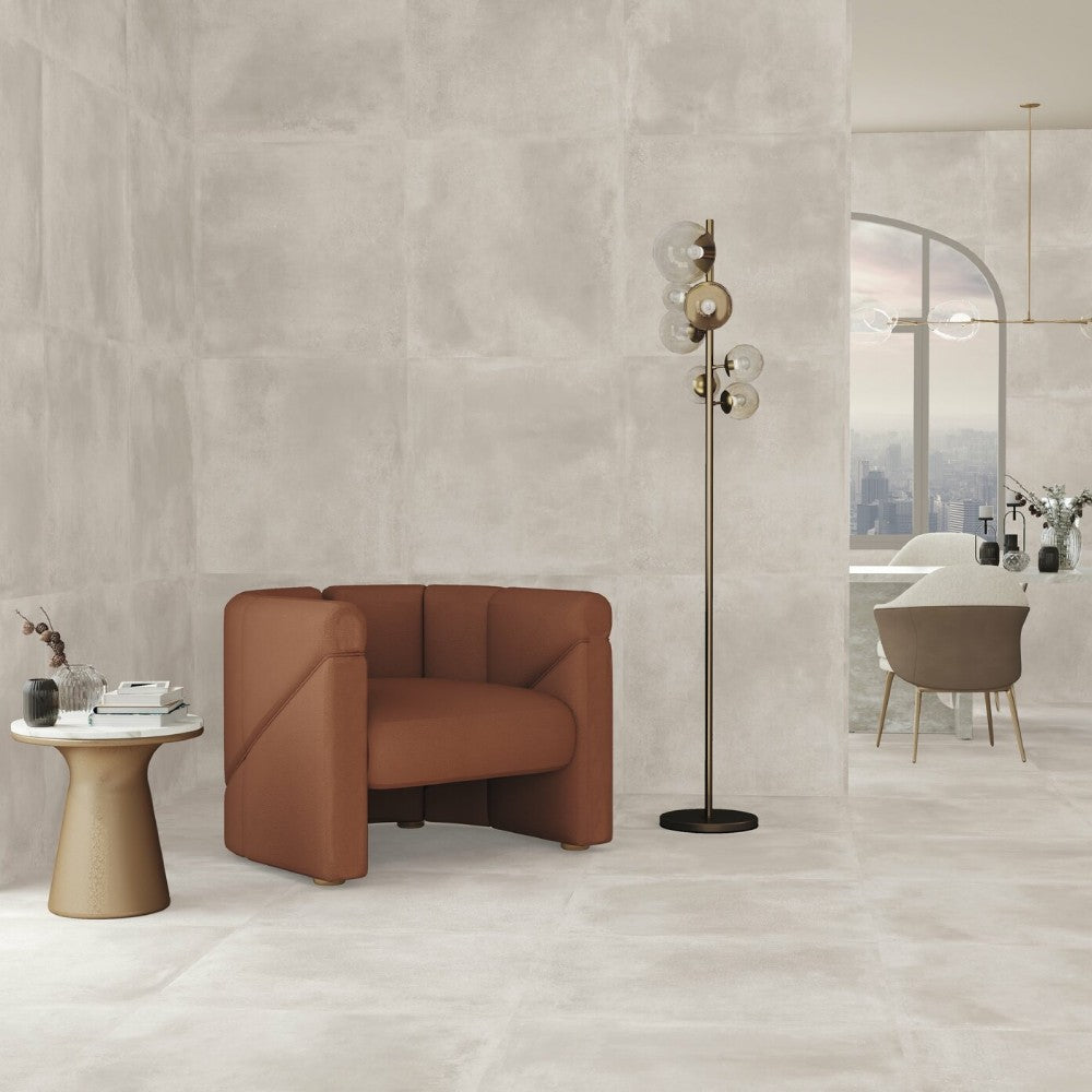 Carrelage Extérieur Industrial 80x80 Effet Béton