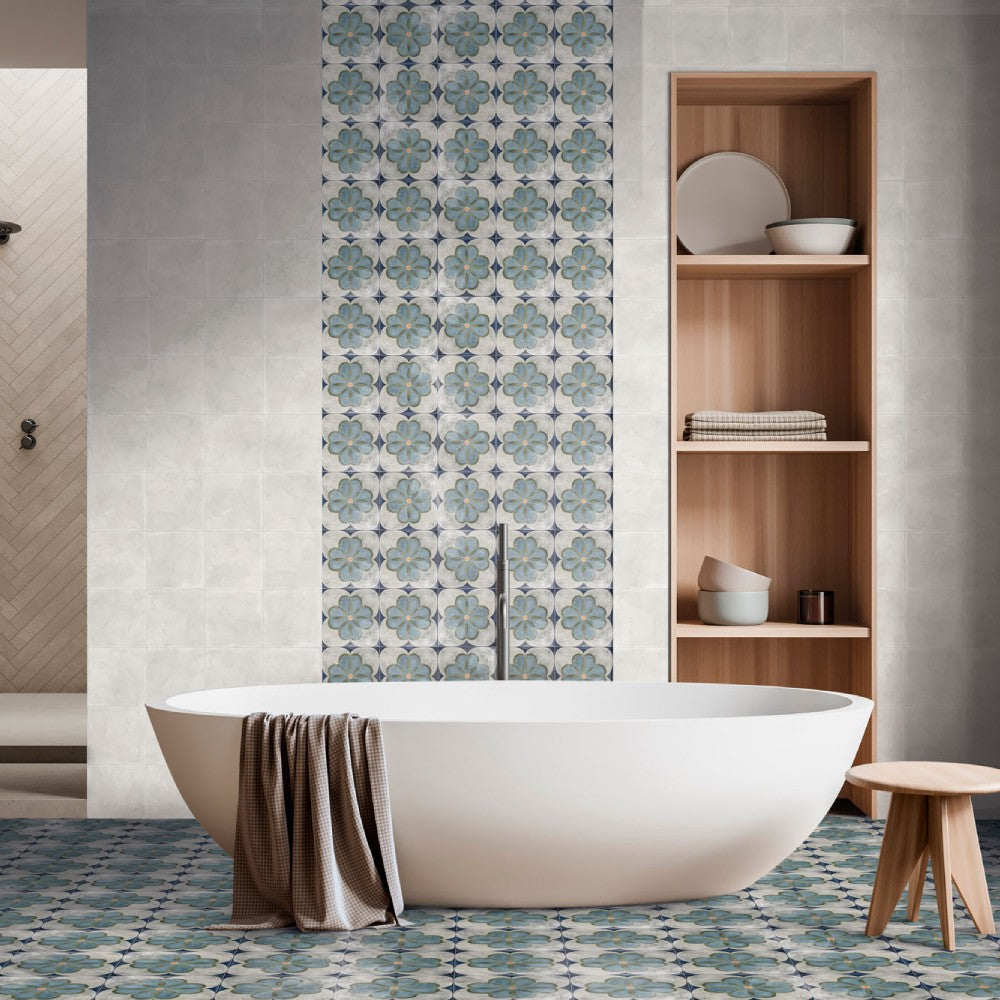 Carrelage Intérieur Loft Floor 20x20 Effet Carreau de Ciment