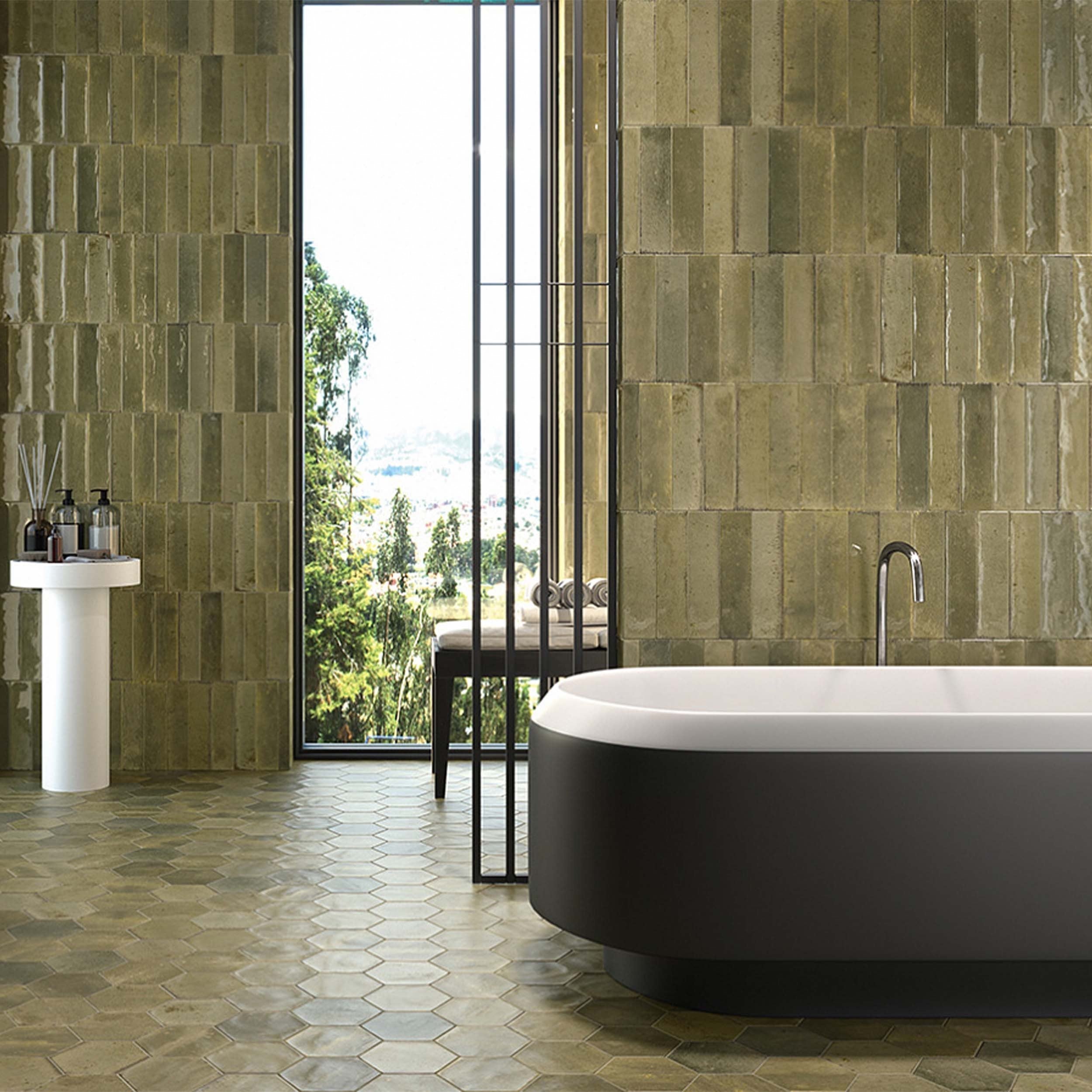 Carrelage Intérieur Zellige Lume 6x24 cm Marazzi