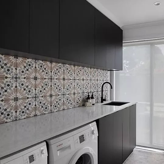 Carrelage Intérieur Grafton Nanda 20x20 cm Effet Carreau de Ciment