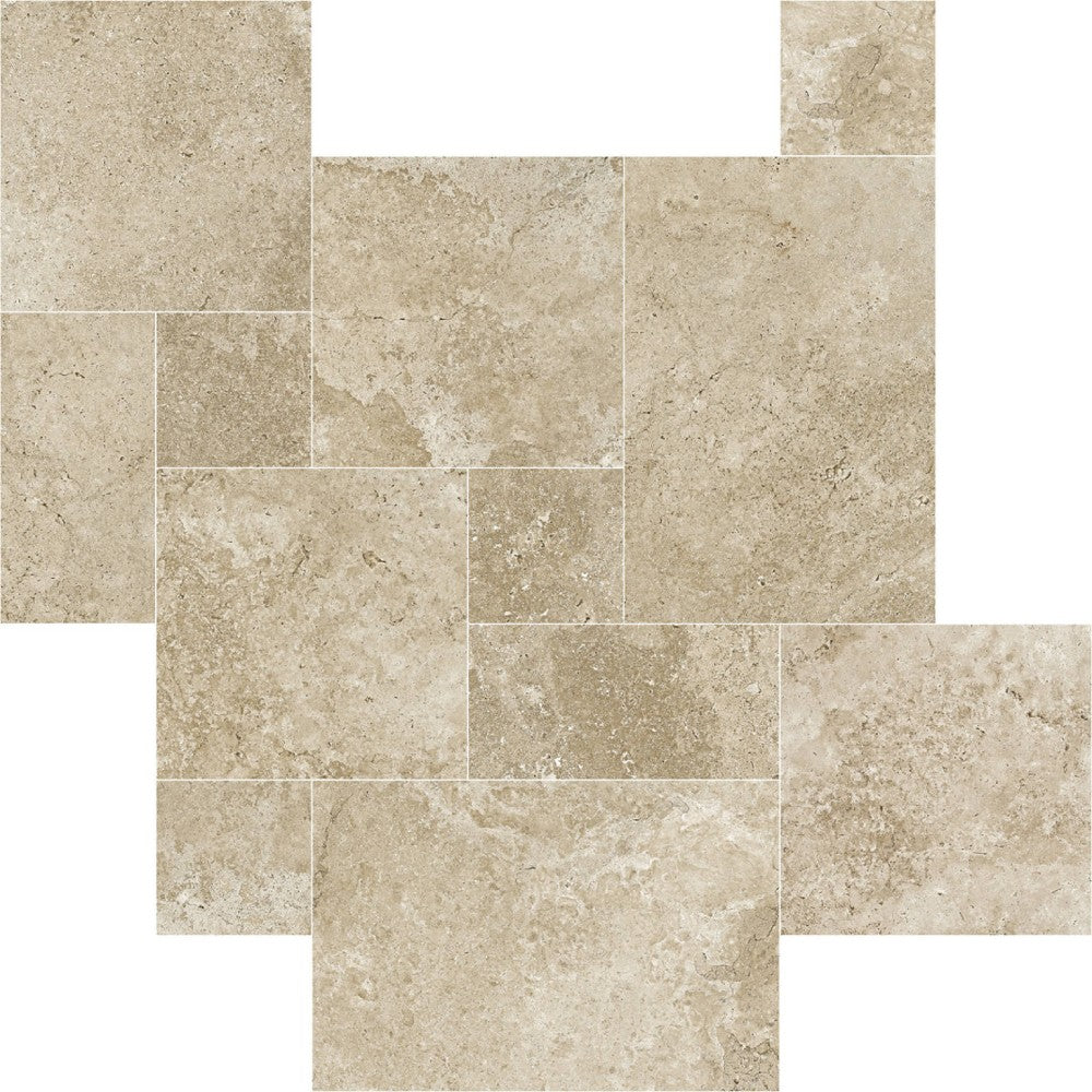 Carrelage Extérieur Trevi Multi Format Opus Effet Pierre