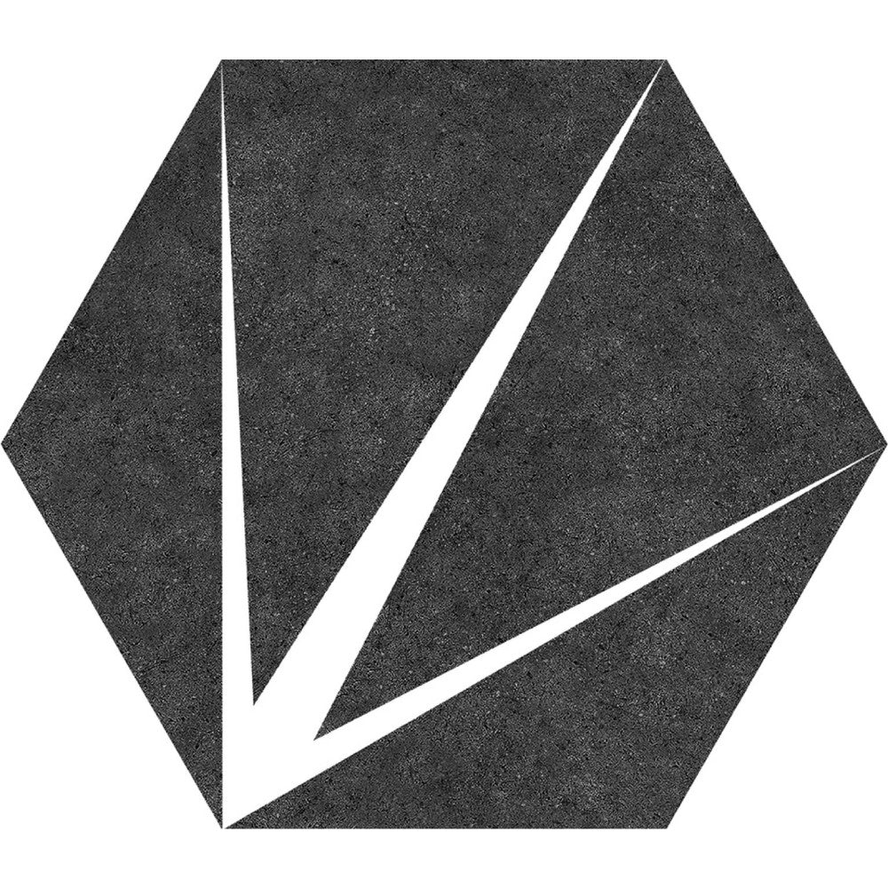 Carrelage Intérieur Trident 22x25 Hexagonal Effet Carreau de Ciment