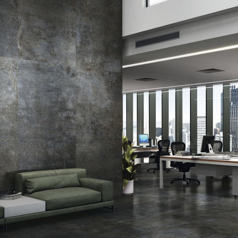 Carrelage Intérieur Oneway 80x160 Effet Métal