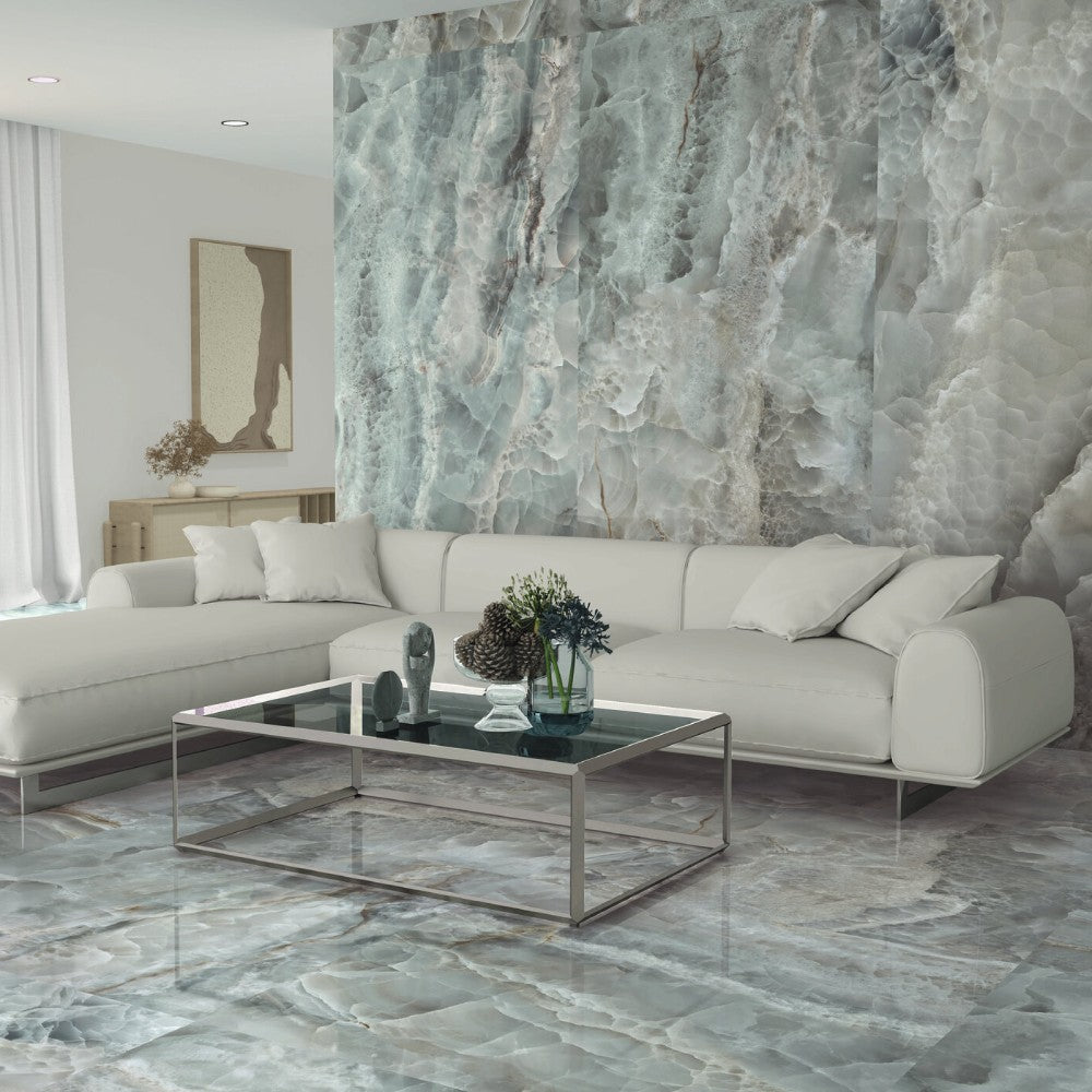 Carrelage Intérieur Onyx 120x120 Effet Marbre