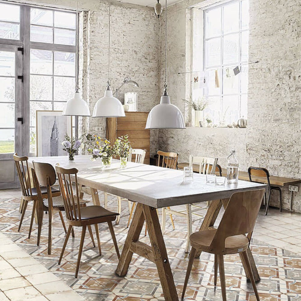 Carrelage Intérieur Loft Floor 20x20 Effet Carreau de Ciment