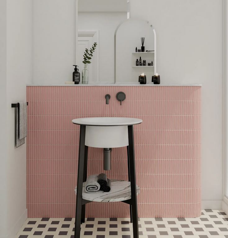 Carrelage Intérieur Sweet Bar Mural 12.5x25 Effet Zellige