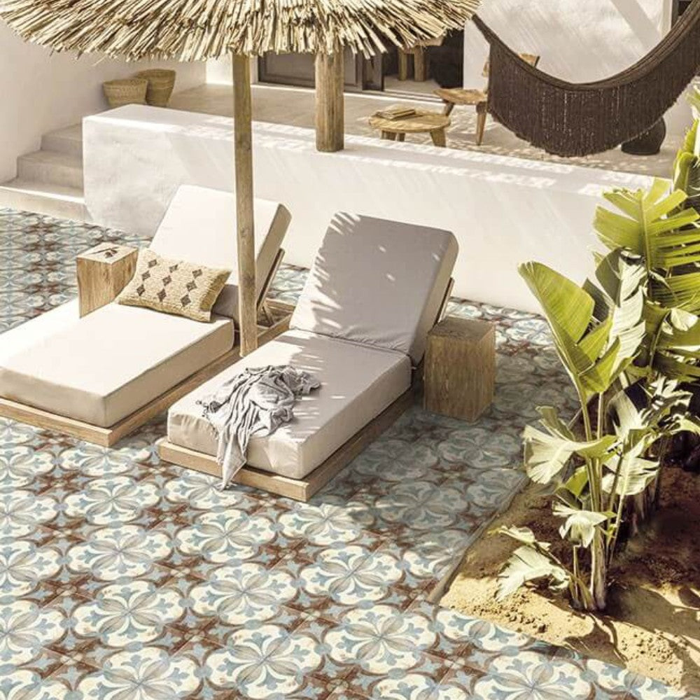 Carrelage Intérieur Loft Floor 20x20 Effet Carreau de Ciment