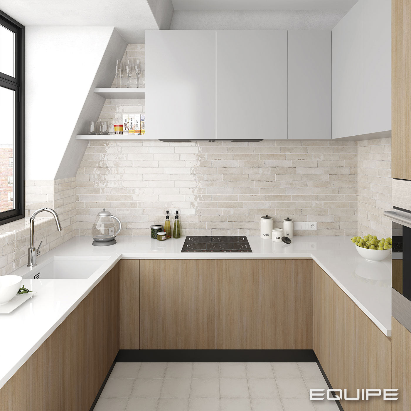 Carrelage Intérieur Zellige Tribeca 6x24.6 cm Equipe