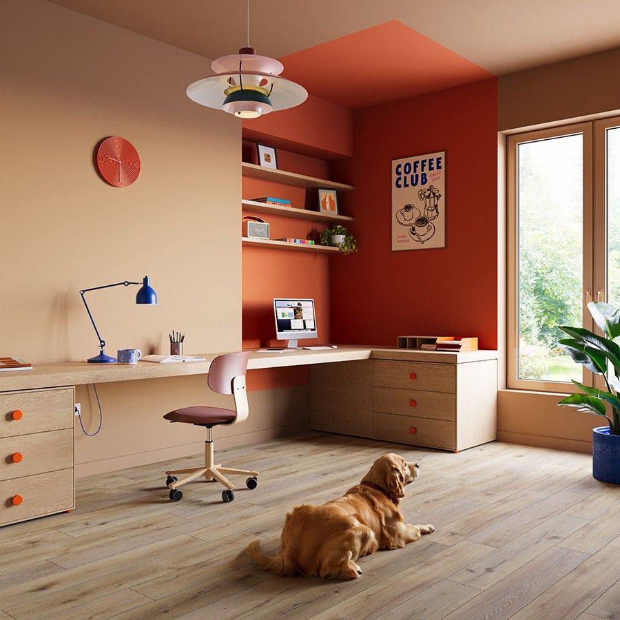 Sol Vinyle SPC Arno Lamett 180x1220 mm Effet Bois