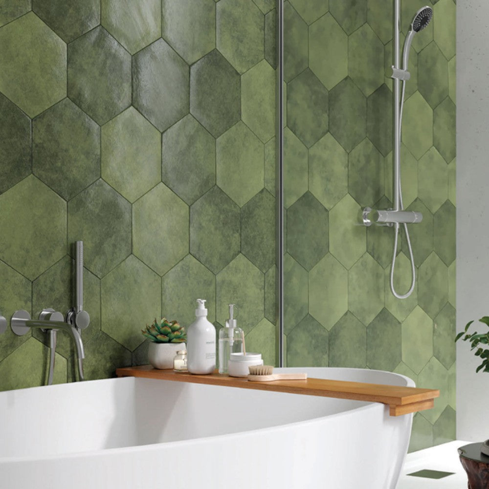 Carrelage Intérieur Apollo 23x27 Hex Effet Zellige