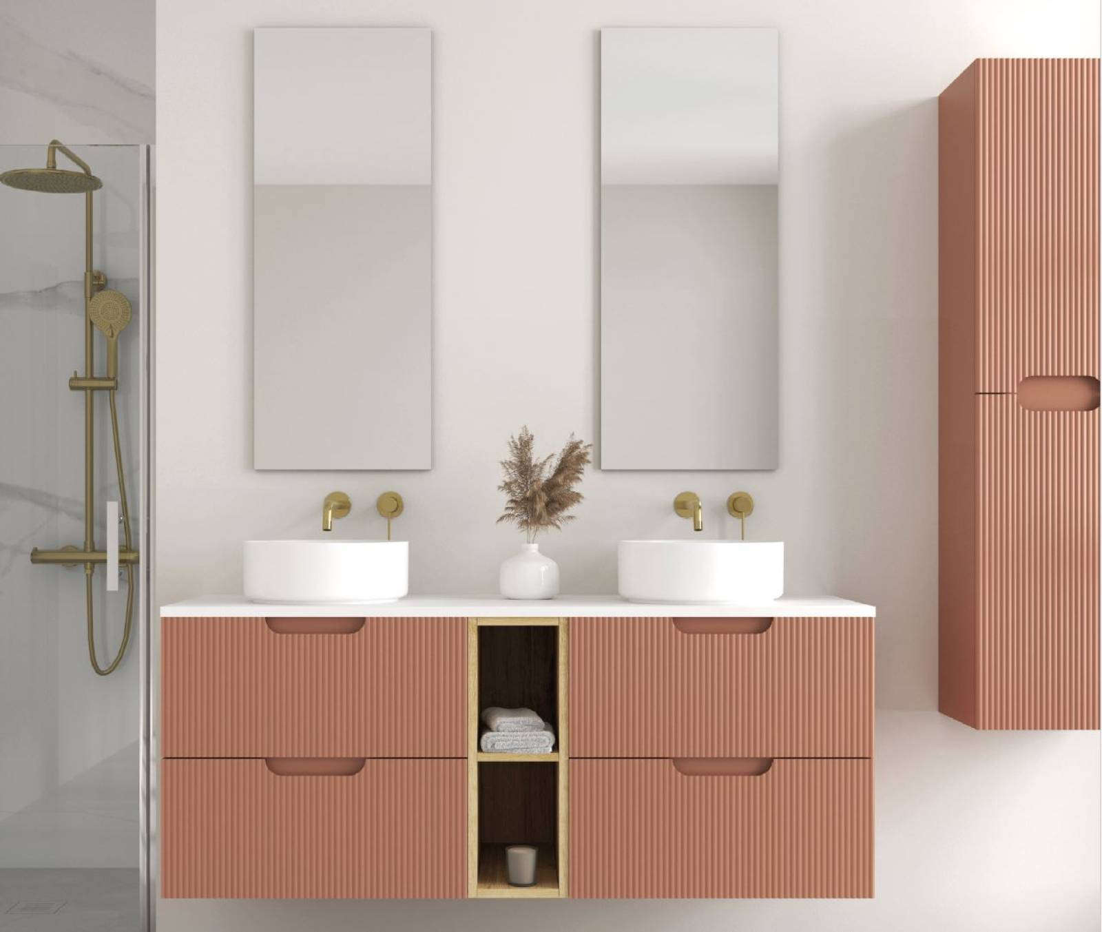 Meuble de salle de bain Hipster