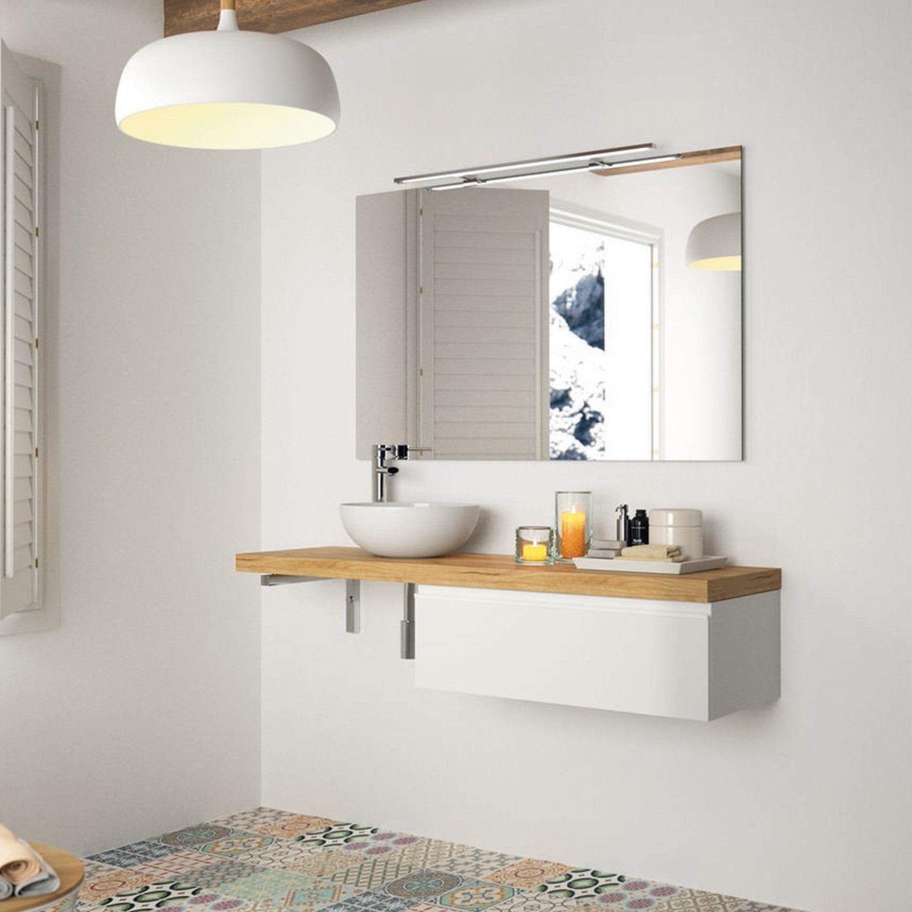 Meuble de salle de bain Spirit Salgar (1 Tiroir)