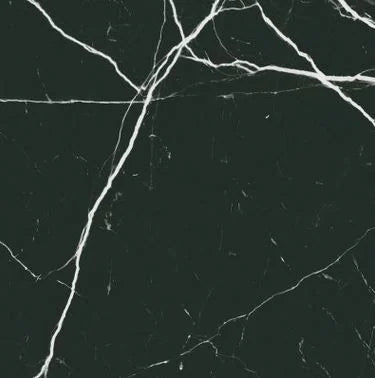 Carrelage Classic Marble Nero Marquina 30x30 cm, grès cérame mat effet marbre