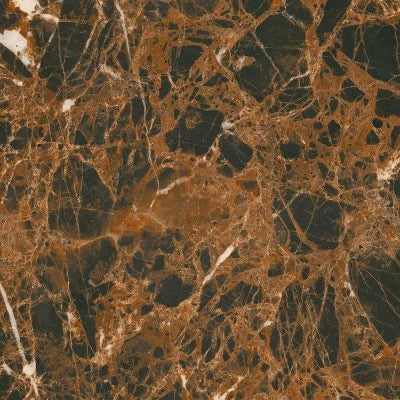 Carrelage Classic Marble Emperador 30x30 cm, grès cérame mat effet marbre