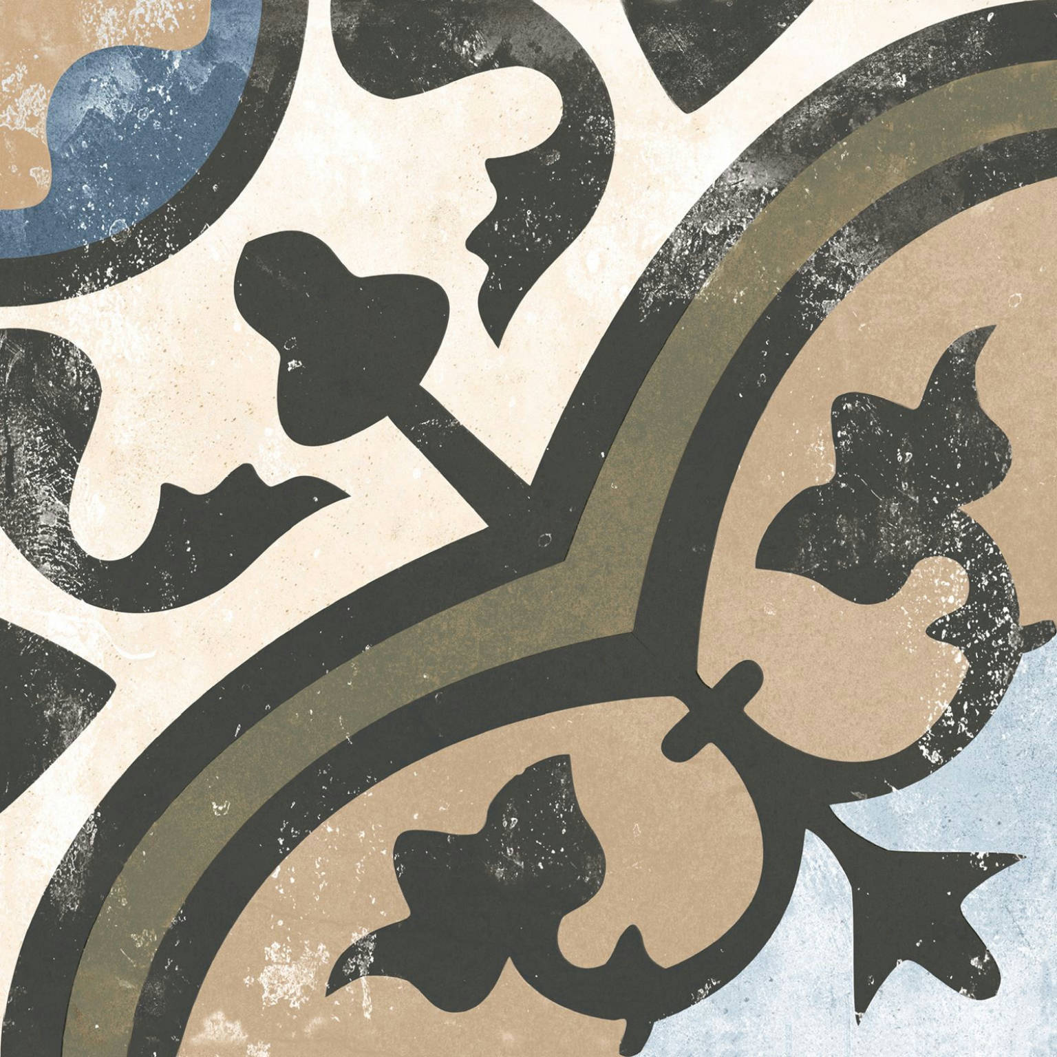 Carrelage Intérieur Evoque 25x25 Effet Carreau de Ciment