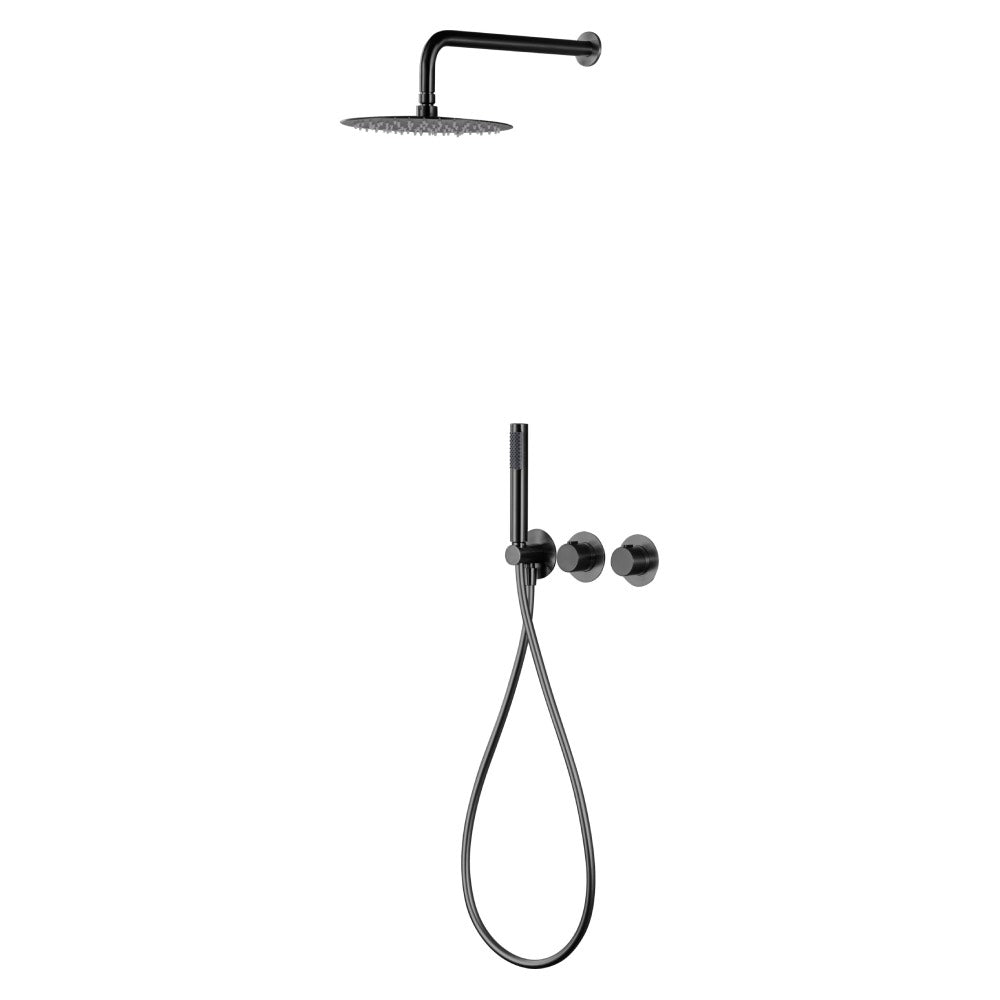 Colonne de douche encastrée thermostatique série Assen