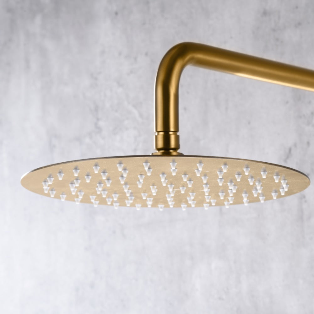 Colonne de douche encastrée thermostatique série Assen