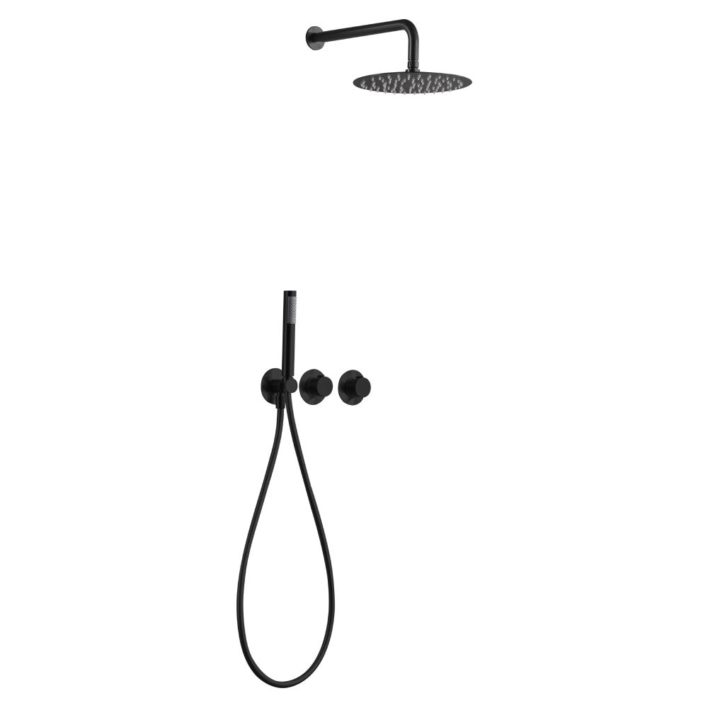 Colonne de douche encastrée thermostatique série Assen