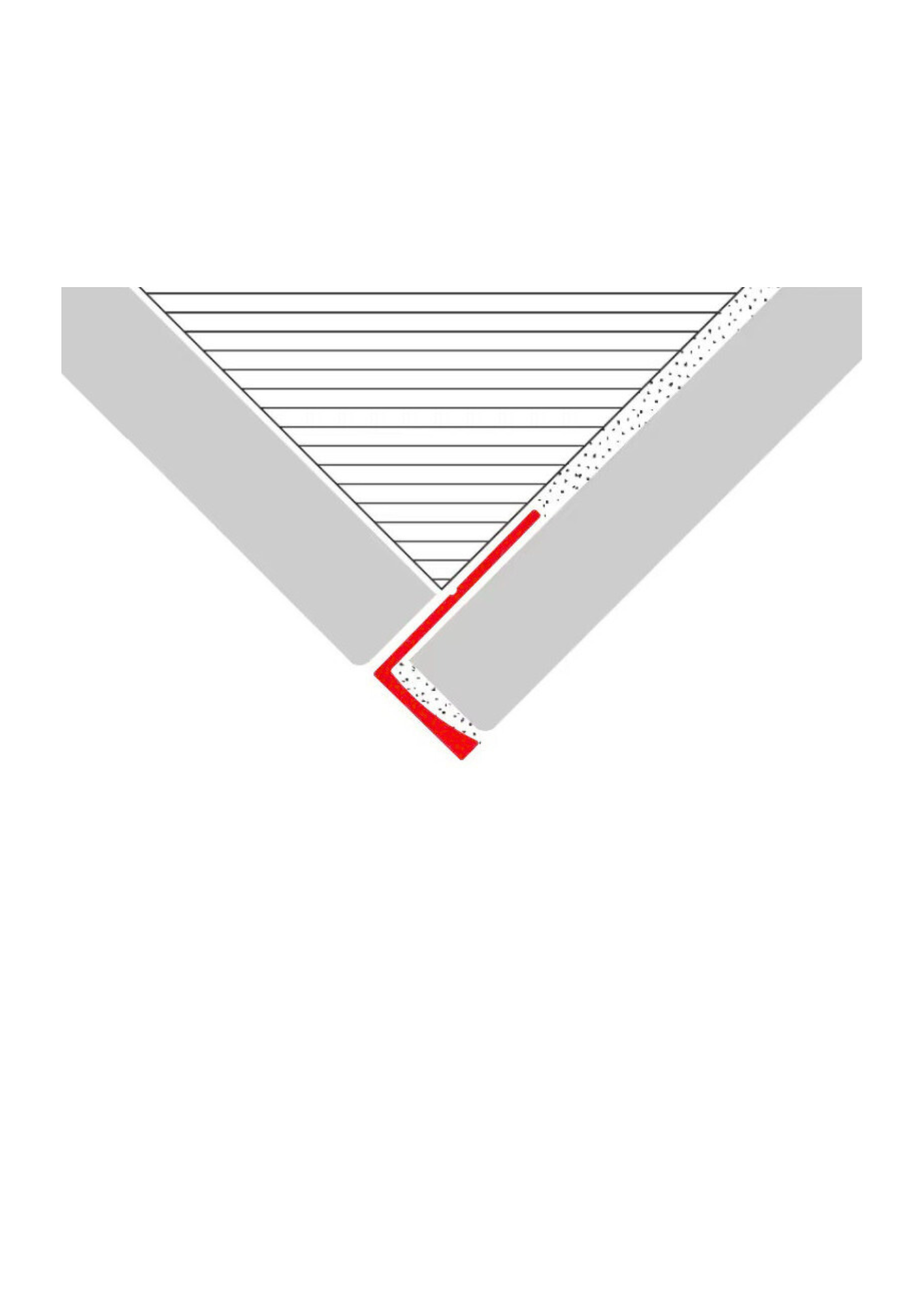 Profilé alu bronze brossé