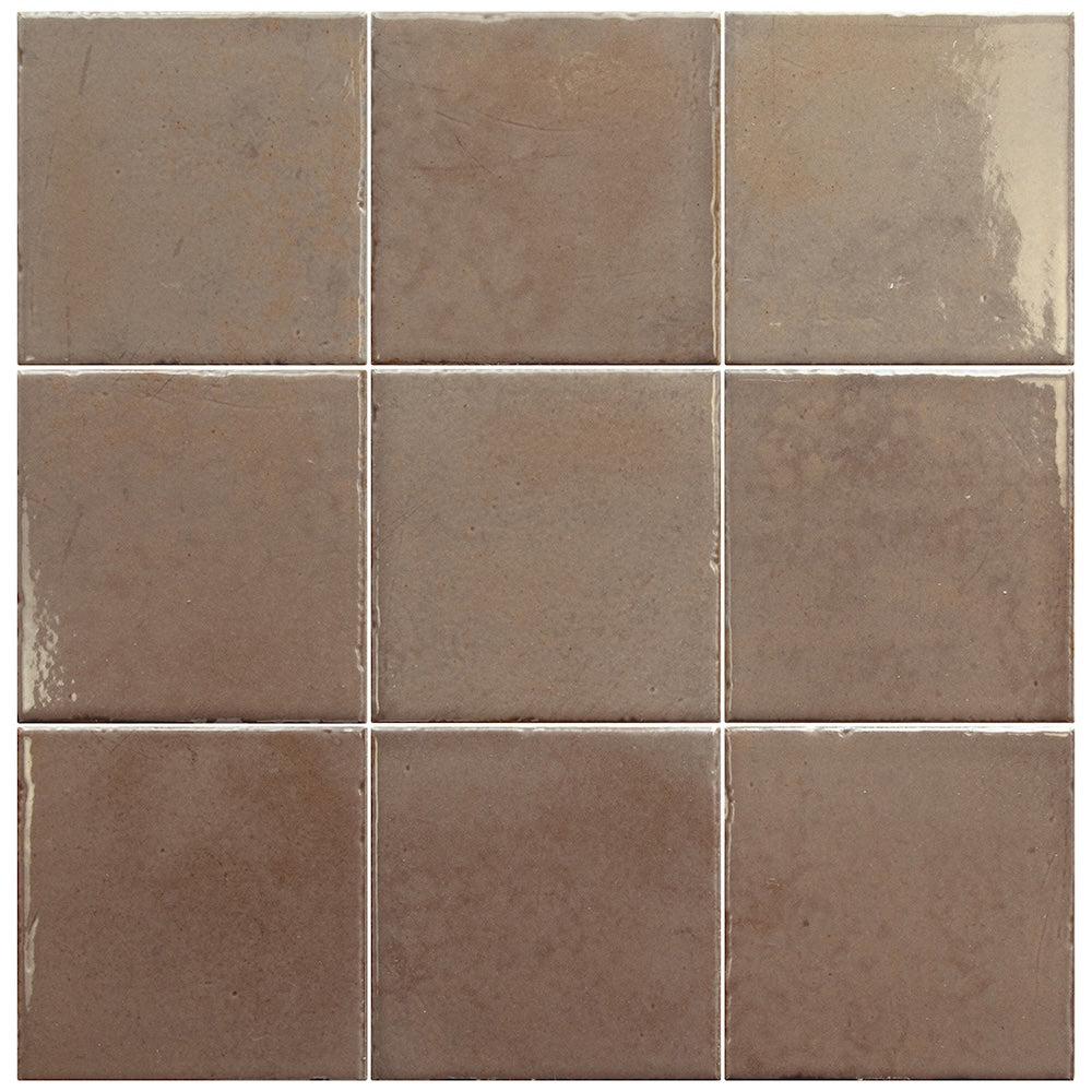 Carrelage Intérieur Quartz Bohemian 10x10 cm Effet Zellige