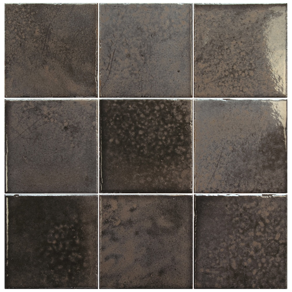 Carrelage Intérieur Quartz Bohemian 10x10 cm Effet Zellige