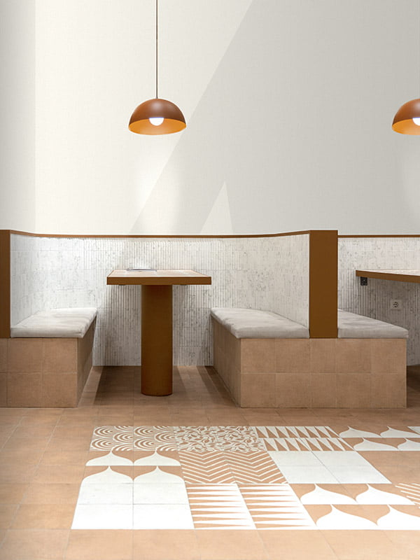 Carrelage Intérieur Canem Mainzu 20x20 cm Effet Carreau de Ciment