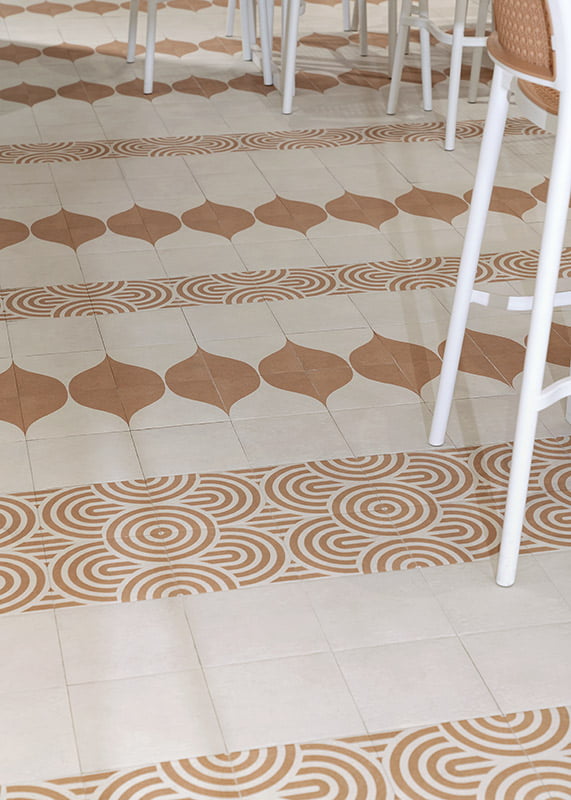 Carrelage Intérieur Canem Mainzu 20x20 cm Effet Carreau de Ciment