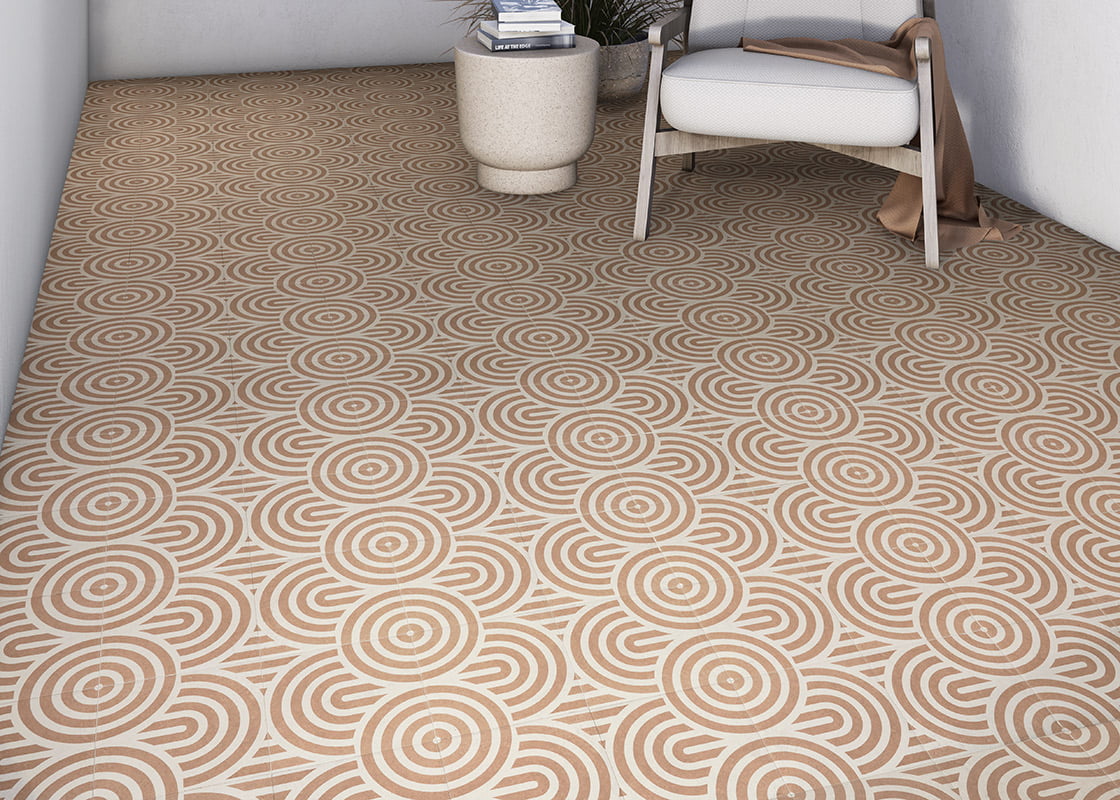 Carrelage Intérieur Canem Mainzu 20x20 cm Effet Carreau de Ciment